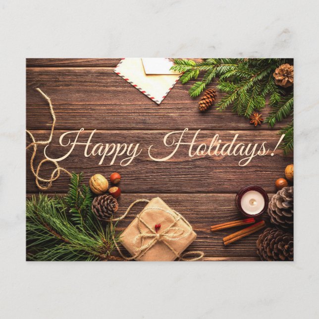 Carte Postale Joyeuses fêtes (Devant)