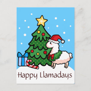 Carte Postale Joyeuses lamadaires