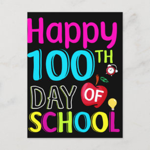 Carte Postale Joyeux 100ème jour d'école