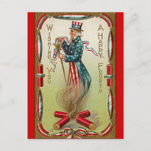 Carte Postale Joyeux 4 juillet !