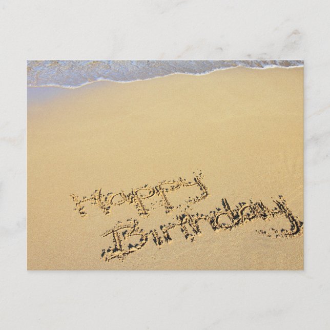 Carte Postale Joyeux anniversaire (Devant)