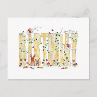 Carte Postale Joyeux anniversaire