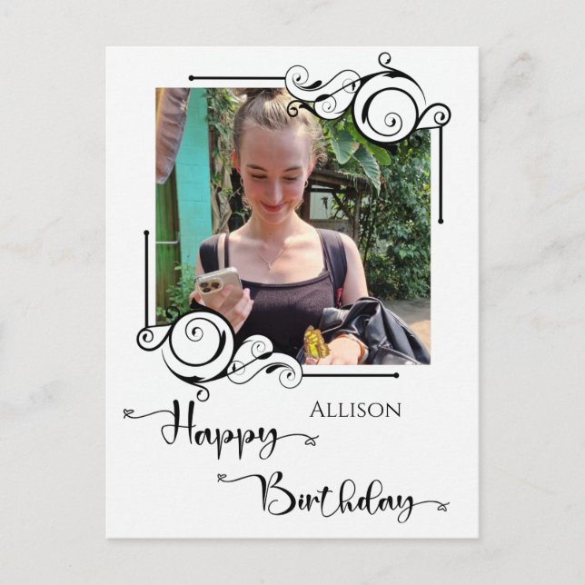 Carte postale Joyeux Anniversaire (Devant)