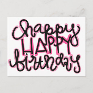 Carte Postale Joyeux anniversaire