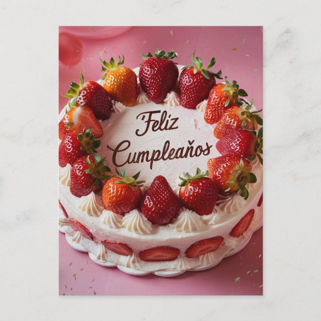 Carte Postale Joyeux Anniversaire  (Devant)