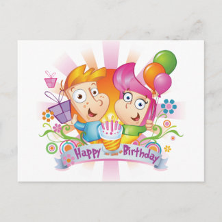 Carte Postale Joyeux anniversaire