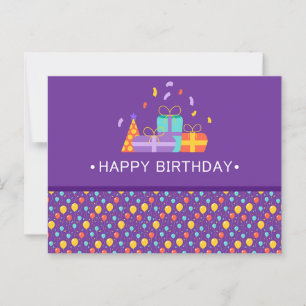 CARTE POSTALE JOYEUX ANNIVERSAIRE