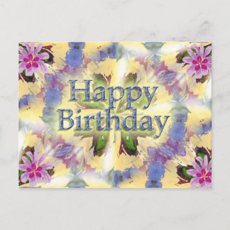 Carte Postale Joyeux anniversaire