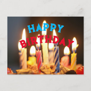 Carte Postale Joyeux anniversaire