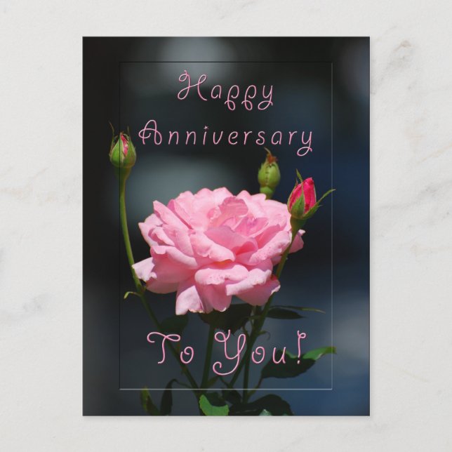 Carte Postale Joyeux anniversaire (Devant)