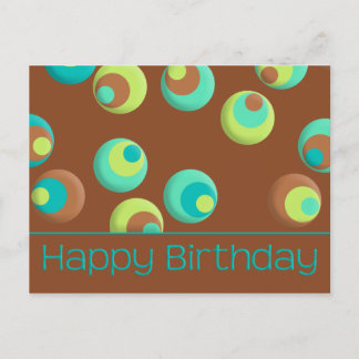 Carte Postale Joyeux anniversaire