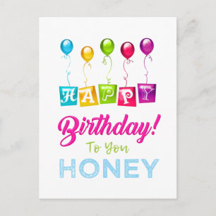 Carte Postale Joyeux Anniversaire Chéri(e)