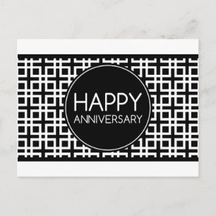 Carte Postale Joyeux anniversaire (cinderStripe)
