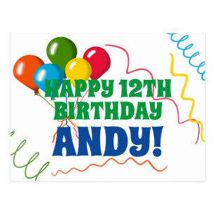 Cartes Postales Ballons Joyeux Anniversaire Originales Zazzle Ca