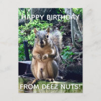 Joyeux Anniversaire de Deez Nuts Photo de Drôle d'