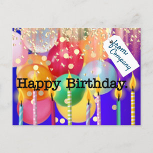 Carte Postale Joyeux anniversaire de la compagnie