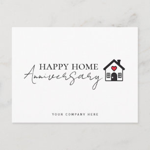 Carte Postale Joyeux anniversaire de l'immobilier professionnel