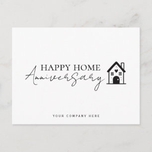 Carte Postale Joyeux Anniversaire de Maison de Rêve pour les Pro