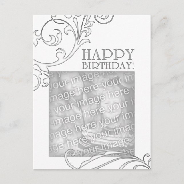 Carte Postale joyeux anniversaire (fière fidélité) (Devant)
