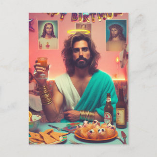 Carte Postale Joyeux Anniversaire Jésus