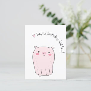 Carte Postale Joyeux anniversaire Kiddo... ! Anniversaire de enf