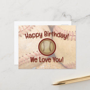 Carte Postale Joyeux Anniversaire Nous Vous Aimons !