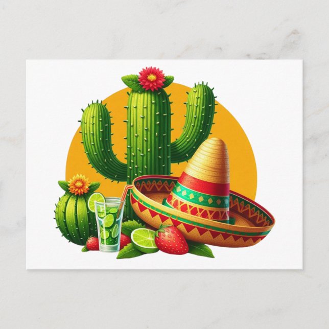 Carte Postale Joyeux Cinco De Mayo (Devant)