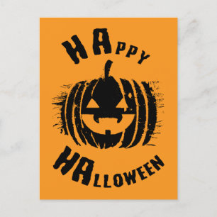 Carte Postale Joyeux Citrouille du parti Halloween