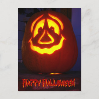Carte Postale Joyeux citrouille Halloween