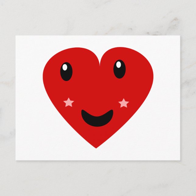 Carte Postale Joyeux Coeur (Devant)