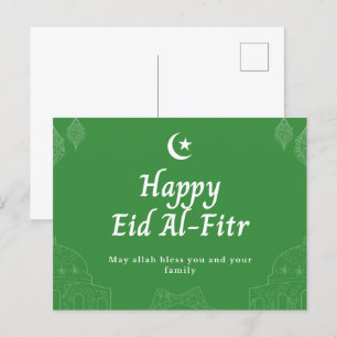 Carte Postale Joyeux Eid Al Fitr Moubarak