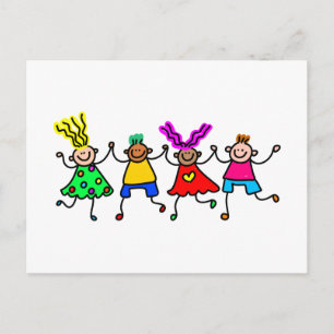 Carte Postale Joyeux enfants
