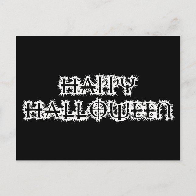 Carte Postale Joyeux Halloween (Devant)