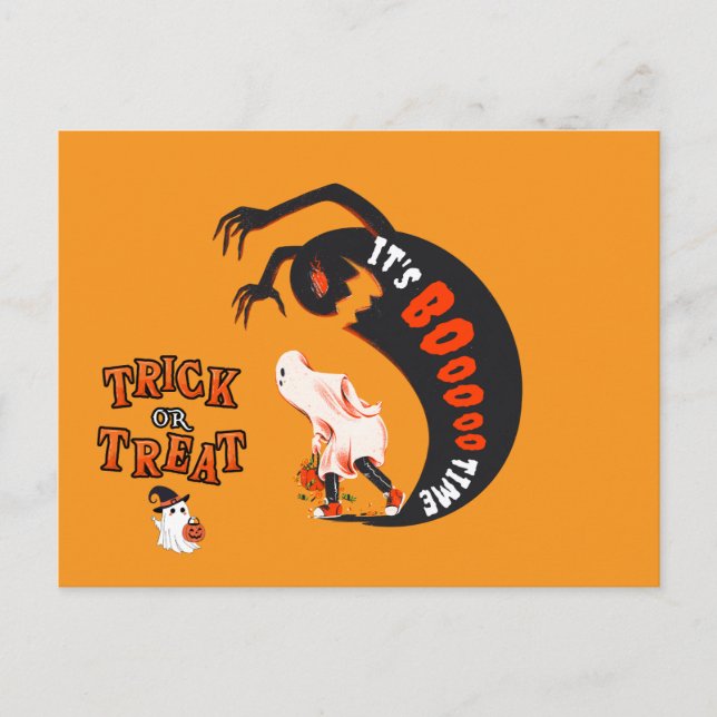Carte Postale Joyeux Halloween (Devant)