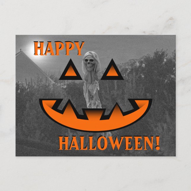 Carte Postale Joyeux Halloween (Devant)