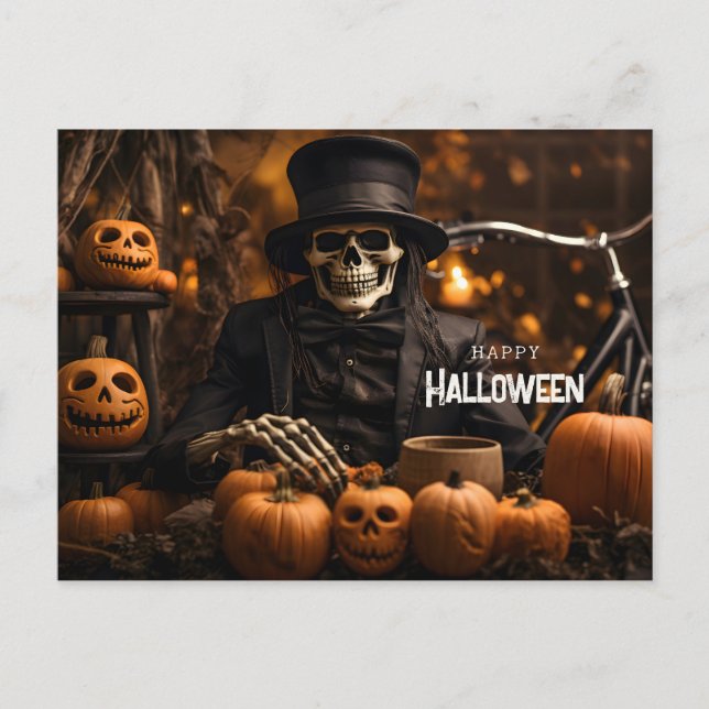 Carte Postale Joyeux Halloween (Devant)