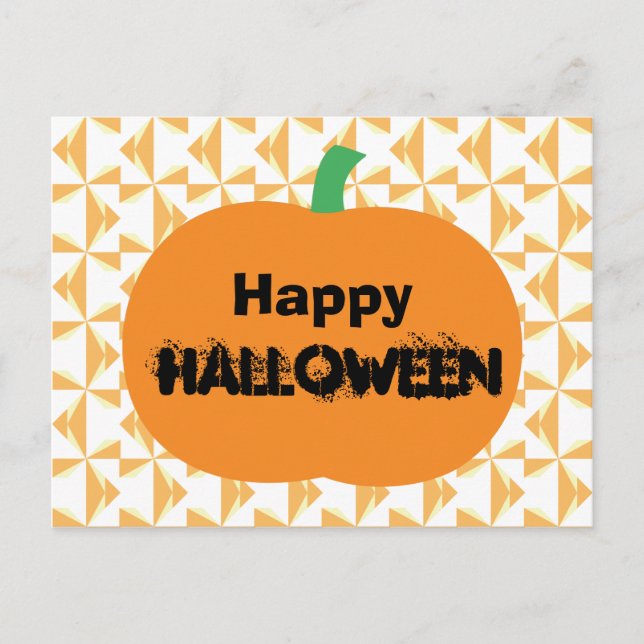 Carte Postale Joyeux Halloween (Devant)
