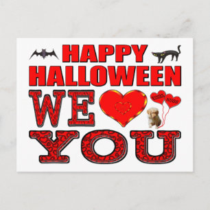 Carte Postale Joyeux Halloween Nous Vous Aimons