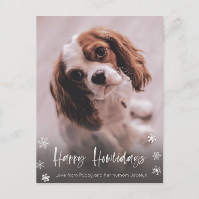 Carte Postale Joyeux Howlidays Chig Walker Noël (Devant)