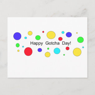 Carte Postale Joyeux Jour de Gotcha !