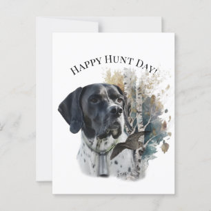 Carte Postale Joyeux Jour de la Chasse !
