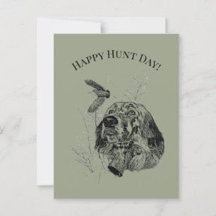 Carte Postale Joyeux Jour de la Chasse !
