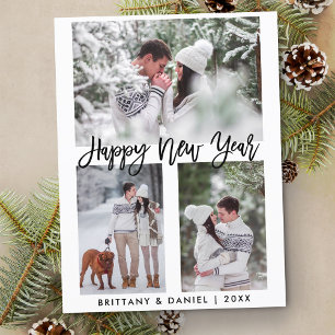 Carte Postale Joyeux Jour de l'An 3 Photo Holiday