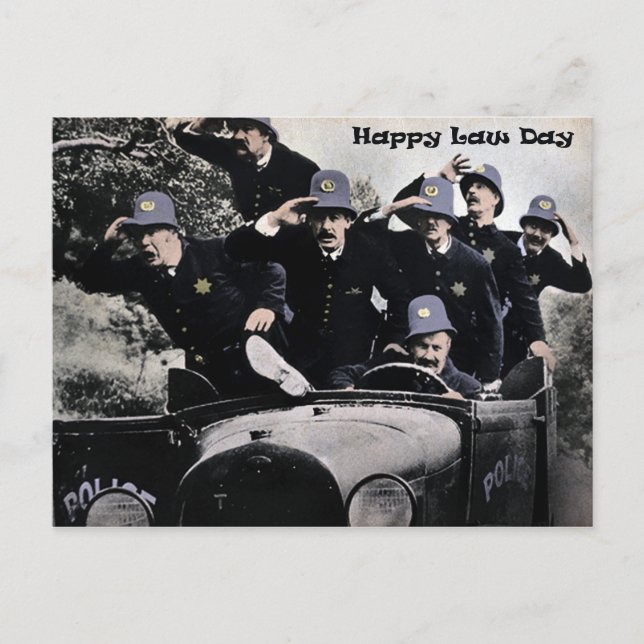 Carte Postale Joyeux Jour du Droit (Devant)