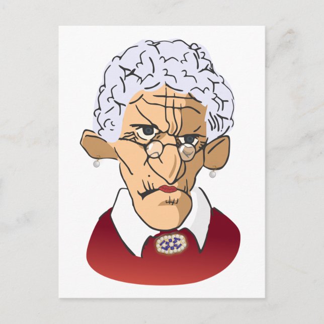 Carte Postale Joyeux Jour, Humour de la Fête des mères (Devant)