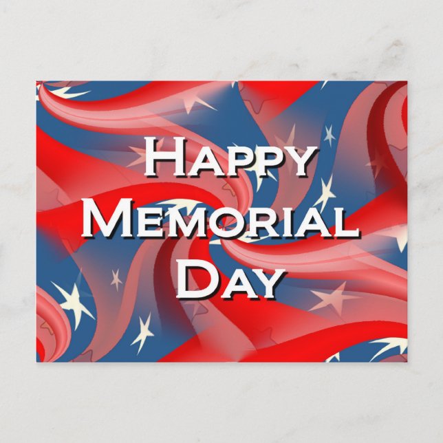 Carte Postale Joyeux Memorial Day (Devant)