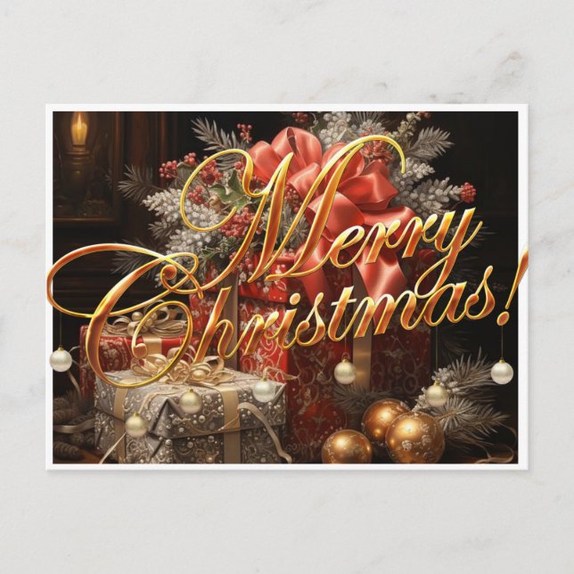 Carte postale Joyeux Noël (Devant)