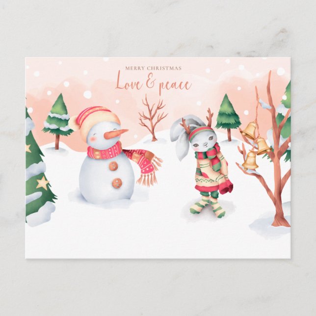 Carte postale Joyeux Noël (Devant)