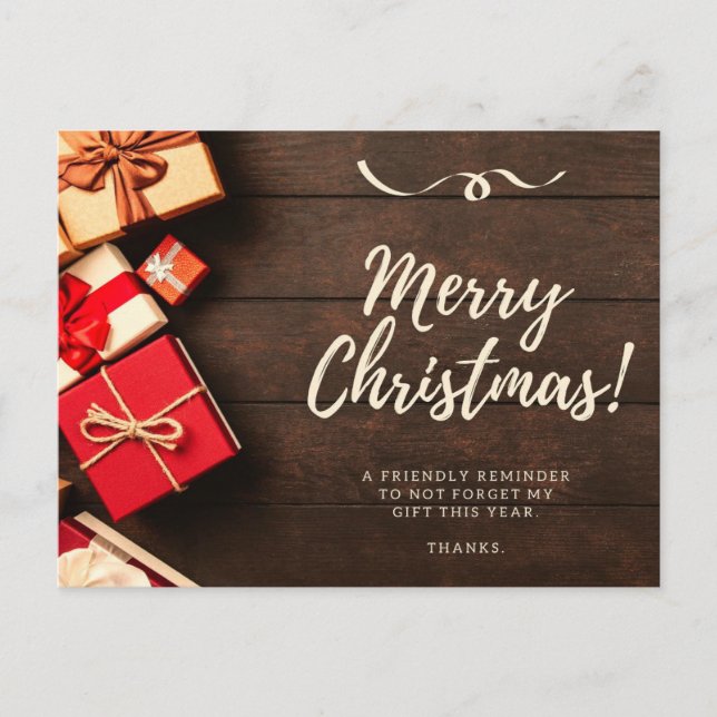 Carte postale Joyeux Noël (Devant)