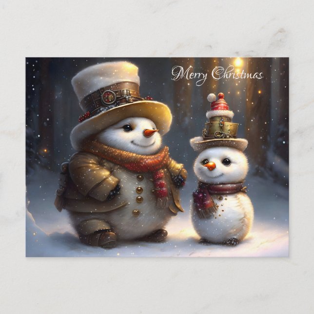 Carte Postale Joyeux Noël (Devant)